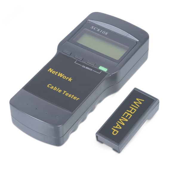 Тестер для витой пары c LCD дисплеем Cabeus CT-LCD-RJ45