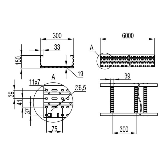 Чертеж ULM653HDZ