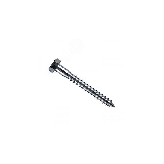 Шуруп сантехнический DIN 571  8x100 ZN (700шт) КМП DIN 571 8х100