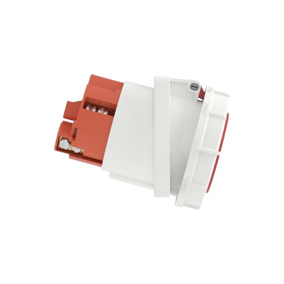 Розетка панельная с наклоном PAS IP67 63A 3P+E 400В