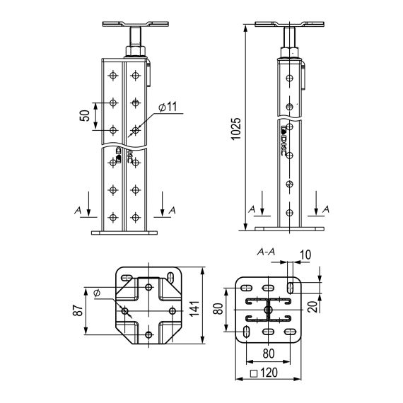 Чертеж STD1025