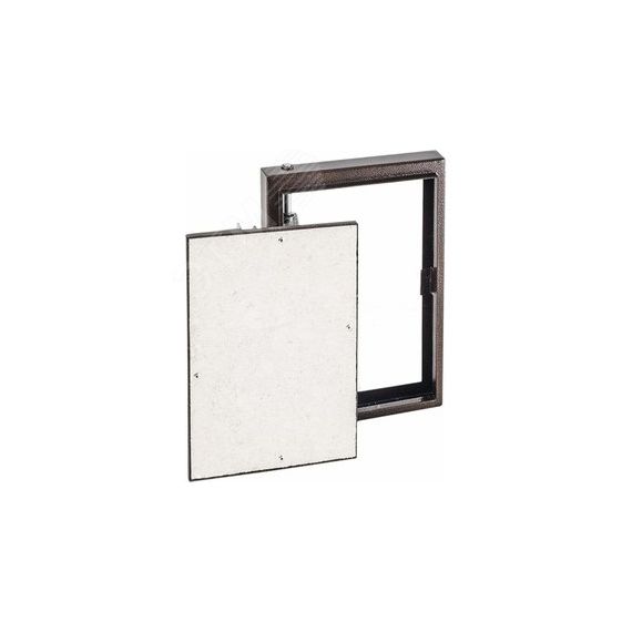 Люк под плитку на петле из окрашенной стали 400х400 EVECS D4040 ceramo steel