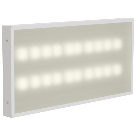 PRO Панель светодиодная ДВО 1071 27Вт 3000К IP40 595х295мм опал IEK