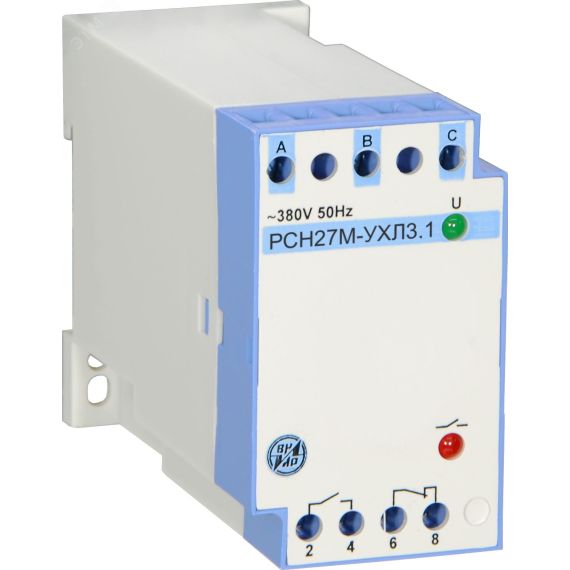 Реле РСН-27М 380В 1з1р на DIN-рейку ЧЭАЗ г.Чебоксары 9813101