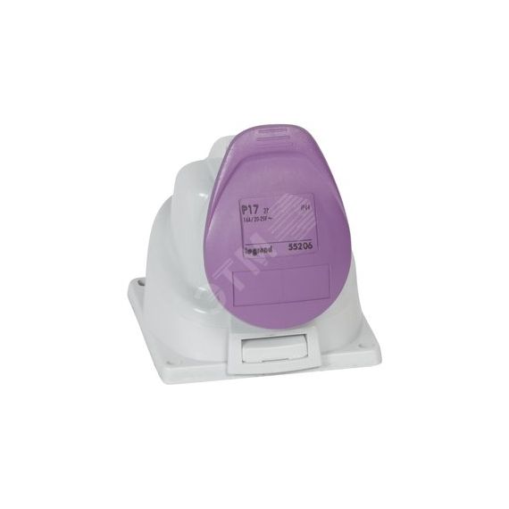 Розетка накладная 16А 2К 24В IP44 LEGRAND 055206