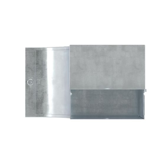 Угол  вертикальный внутренний, переходник CSSD 90 осн.100 H100 в комплекте с крепежными элементами и соединительными пластинами