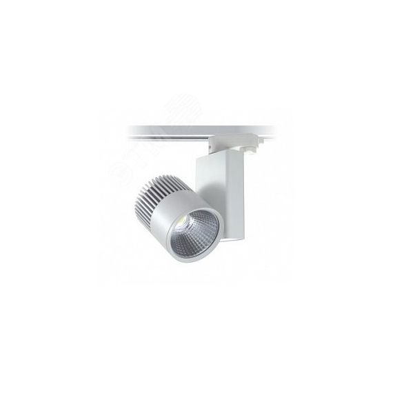 Светильник светодиодный трековый POLARIS LED 40W 4000K 3600Лм 36 deg silver Vivoluce 20136