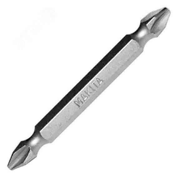 Насадка бита двусторонняя PH2, 65 мм, E-form (MZ), 100 шт., банка Makita D-31669
