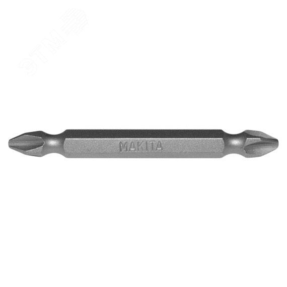 Насадка бита двусторонняя PZ2, 65 мм, E-form (MZ), 100 шт., банка Makita D-34914