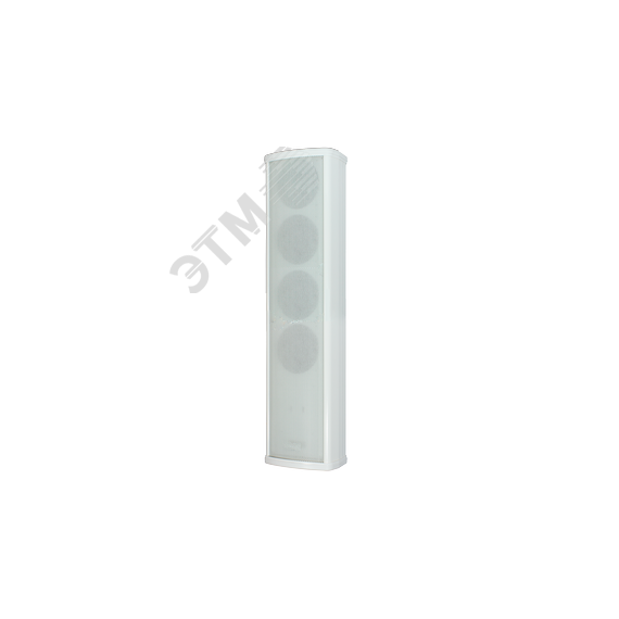 Звуковая колонна настенная, улич исполнение, 20 Вт 100В 91дБ 90-16000 Гц Tantos TSo-KW20