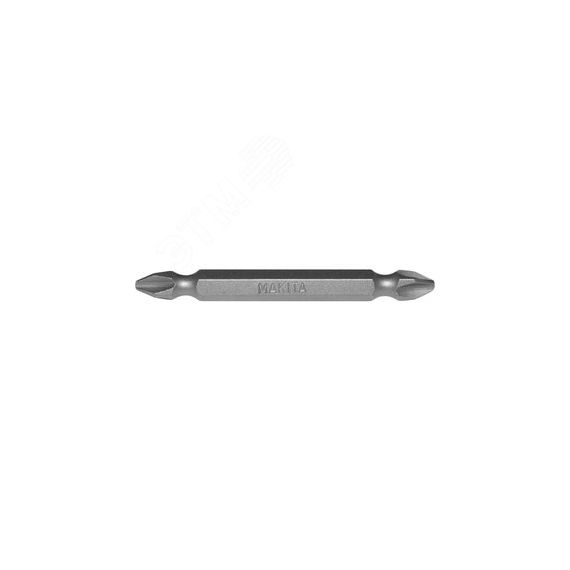 Насадка бита двусторонняя PZ2, 65 мм, E-form (MZ), 100 шт., банка Makita D-34914