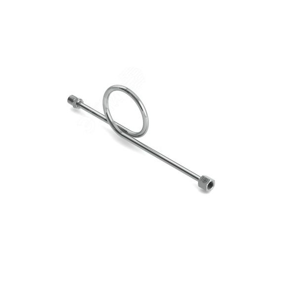 Отвод сифонный С910-4, вход - внутр.резьба 1/2'NPT, выход - наруж.резьба G1/2', 12х18Н10Т, AISI 316L Метакам С910-4СДАДВВ