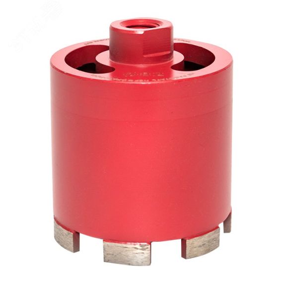Коронка алмазная для дрелей (верхнее пылеудаление) DCH-82MHS M16 Professional EKF dch-82-mhs-m16