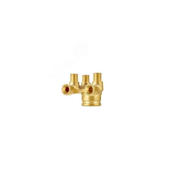 Коллектор газовый М12х1,25-М12х1,25-М12х1,25LH/М16х1,5-М16х1,5LH (for CG1-30, CG1-100, CG2-11L) СВАРОГ 00000098489