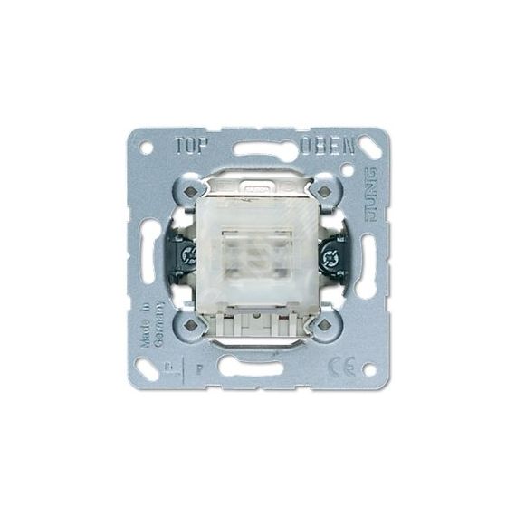 Выключатель самовозвратный 1-клавишный (перекрестный). Механизм. 10A 250V JUNG 507TU