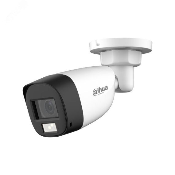 Видеокамера аналоговая 5Мп цилиндрическая уличная ИК-20м LED-20м IP67 (2.8мм) Dahua DH-HAC-HFW1500CLP-IL-A-0280B-S2