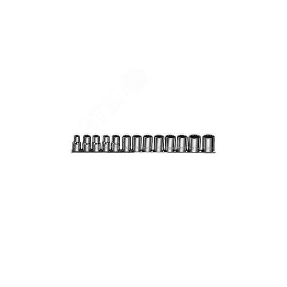 Набор головок торцевых 12-гранных MAXI-DRIVE 1/2''DR на держателе, 10-24 мм, 13 предметов Jonnesway S05H4113S