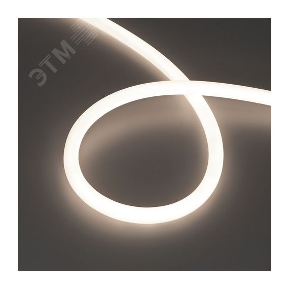 Лента герметичная MOONLIGHT-TOP-S-M560-D13mm 48V Day4300 (13 W/m, IP65, 10m, wire x1, трос) (Arlight, Вывод прямой, 3 года) Arlight 043821