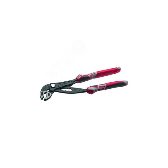Клещи переставные Maxi MX, 250 мм, покрытие TitanFinish, рукоятки SoftGripp 3K NWS 1660-69-250
