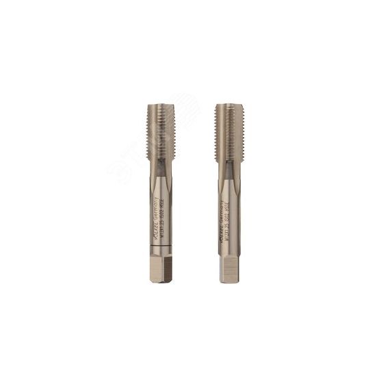 Метчик М12х1,25 (Комплект 2шт) DIN2181 HSSE 6h 70мм a=7,0 Voelkel V56346