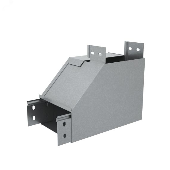 Угол верт. внутр. R 100х150 мм с разворотом трассы на 90 гр. ПЛЮС КМ-профиль PL3834