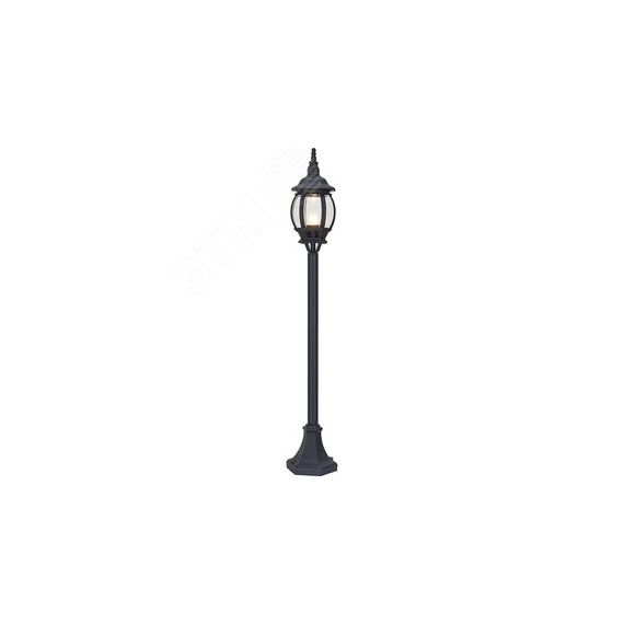 Светильник 8110 100W 230V E27 160х160х1200мм      черный FERON 8110 чер.