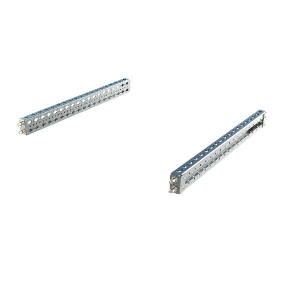 Рейка боковая усиленная для шкафов CQE N Г=600 мм, комплект 2 шт. RAM power