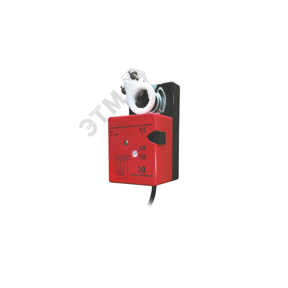 Электропривод воздушной заслонки 02А24 2Нм, управлящий сигнал 0-10В, 24В AC/DC UPM ОТЗК 02А24