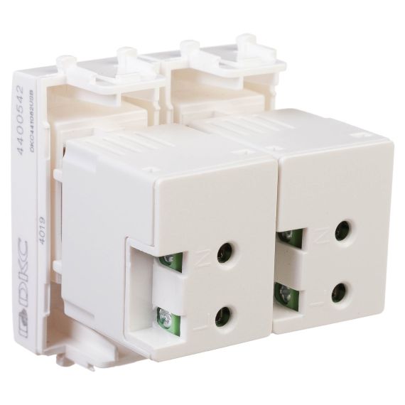 USB зарядное устройство модульное, &quot;Avanti&quot;, &quot;Белое облако&quot;, 2 модуля, 2.1 А