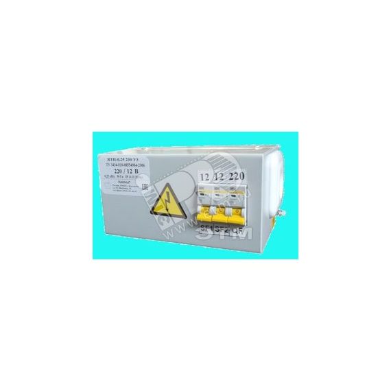 Ящик с понижающим трансформатором ЯТП 0.4 220/24В IP31 с тремя автоматами ФКУ ИК-1 (Кострома) ОС0000015498