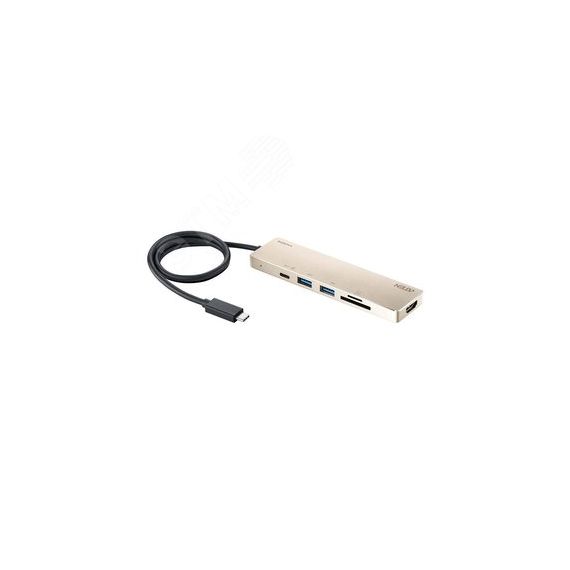 Док-станция USB 6 портов, HDMI, USB, USB-C, SD, 3840 x 2160 Aten UH3239