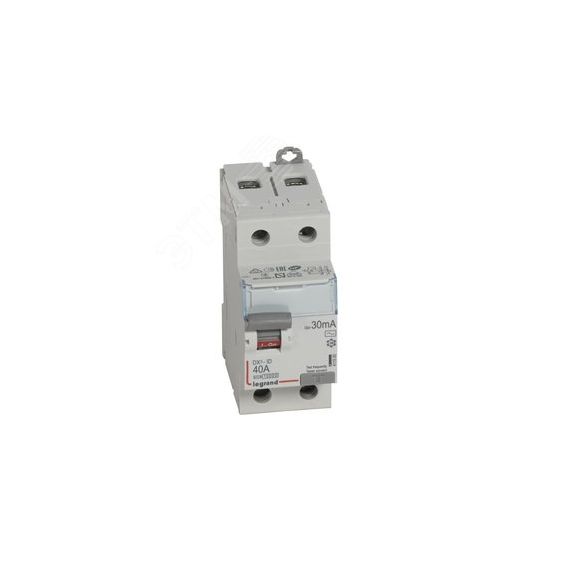 Выключатель дифференциального тока (УЗО) 2п 40А 30мА DX3 АC LEGRAND 411505