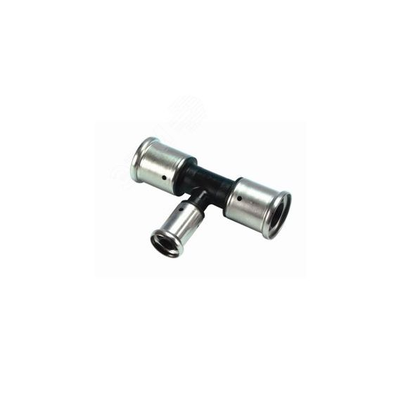 Тройник пресс 50х20х50 переходной, ПВДФ Henco 10PK-502050
