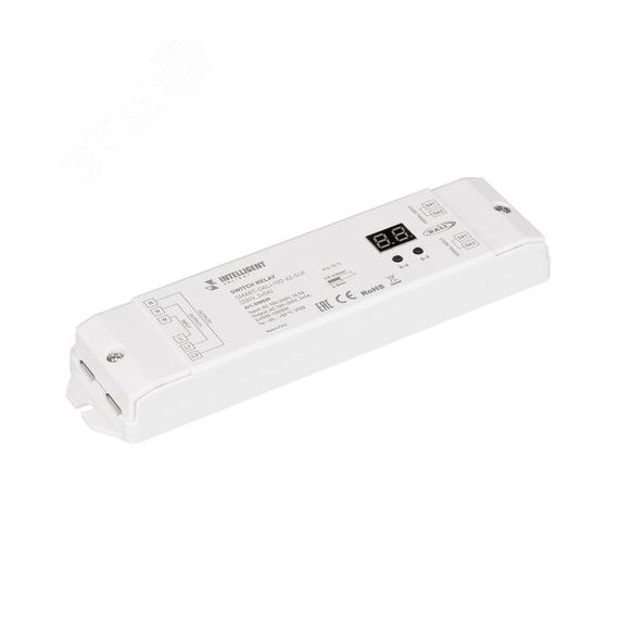 INTELLIGENT ARLIGHT Релейный модуль SMART-DALI-702-62-SUF (230V, 2x5A) (IARL, IP20 Пластик, 5 лет) Arlight 038539