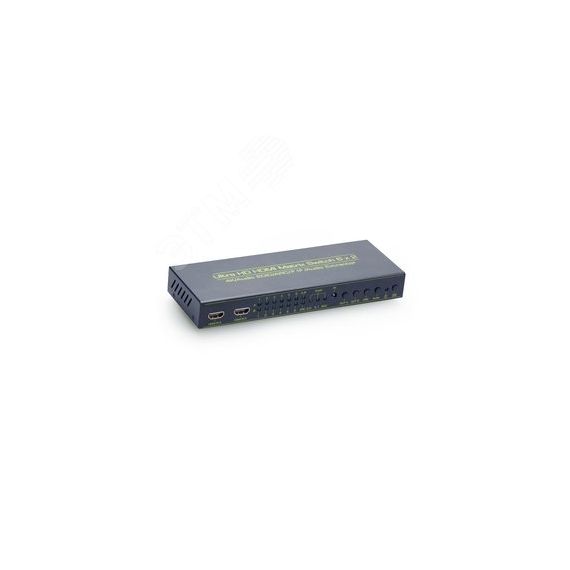 Хаб HDMI v1.4, 6 портов в 2 порта HDMI PiP, с пультом ДУ Greenconnect GL-v602