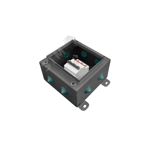 Коробка распределительная КМ-А-IP55-1515, корпус из нержавеющей стали, количество вводов 8 Гефест-СПб КМ-А-IP55-1515нерж 8вв