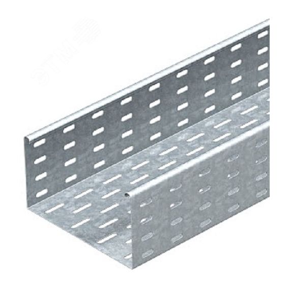 Кабельный листовой лоток перфорированный 110x200x3000 OBO Bettermann MKS 120 FS