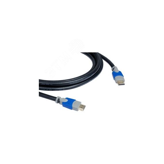Кабель HDMI 4К М на HDMI М, 4.6 м., черный-синий Kramer C-HM/HM/PRO-15