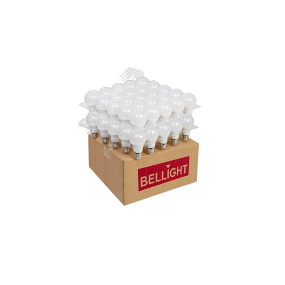 Лампа светодиодная LED-20Вт A60 220V E27 1600Lm 3000К РФ (50 шт./упак.) BELLIGHT 44568923