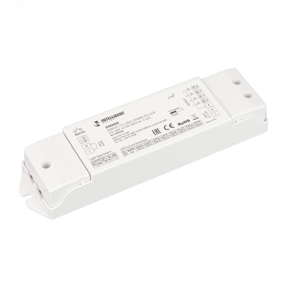 Диммер SMART-CC-2042-RGBW-PD-SUF (12-48V, 4x150-500mA, 2.4G) (IARL, IP20 Пластик, 5 лет) Arlight 037420