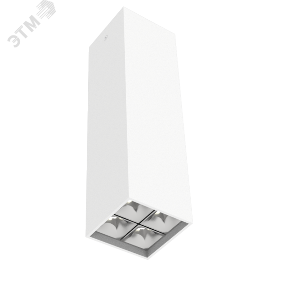Светильник светодиодный ДПО-14Вт 4000К DL-Box Reflect Multi 55 град. белый Вартон V1-R0-00255-20L55-2001440