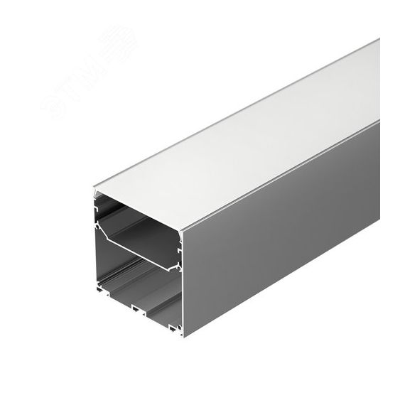 Профиль LINE-S-7575-2000 ANOD (Arlight, Алюминий) Arlight 041647