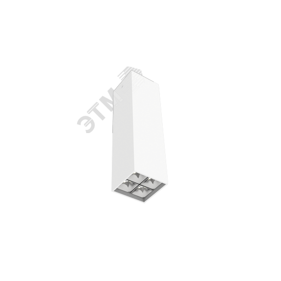 Светильник светодиодный ДПО-14Вт 4000К DL-Box Reflect Multi 55 град. белый Вартон V1-R0-00255-20L55-2001440