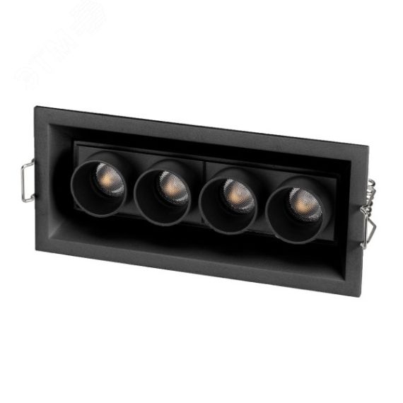 Светильник MS-ORIENT-BUILT-TURN-TC-S67x150-10W Day4000 (BK-BK, 30 deg, 230V) (, IP20 Металл, 5 лет) Arlight 037209