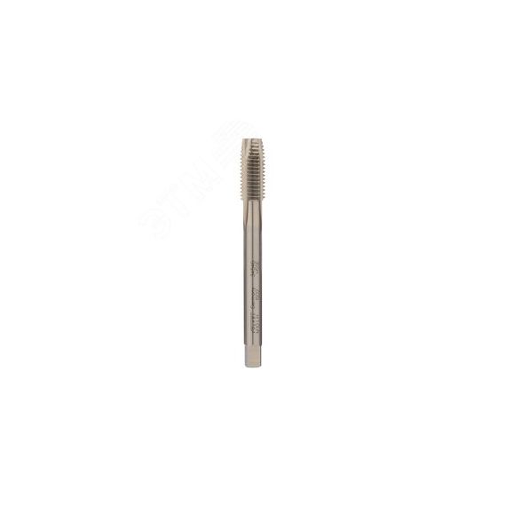 Метчик М10х1,5 (Машинный, спиральный) DIN376 HSSE 6h C/2-3P R35 100мм a=5,5 2 Voelkel V34546