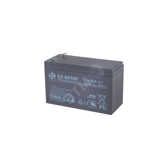Аккумулятор 12В 9Ач B.B.Battery HR 9-12