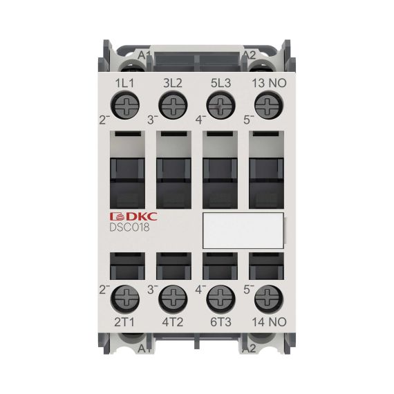 Магнитный контактор YON DSC018 18A 7,5кВт AC3 3P кат.48В DC 1НО