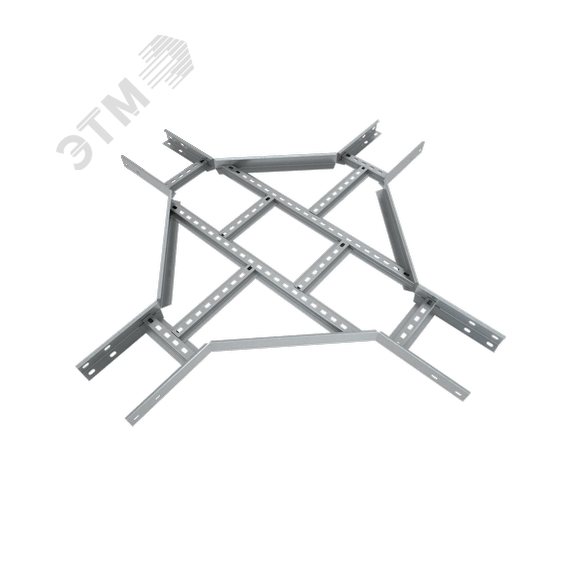 Х-разветвитель лестничный 50х300х1,5 мм Быстрый монтаж КМ-профиль LO7139