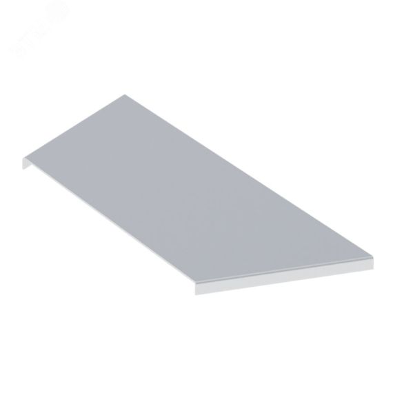 Крышка для переходника по ширине правостороннего лестничного усиленнаяй 100х800х500 мм (2 мм) EKF kwrltp100x800x500-2