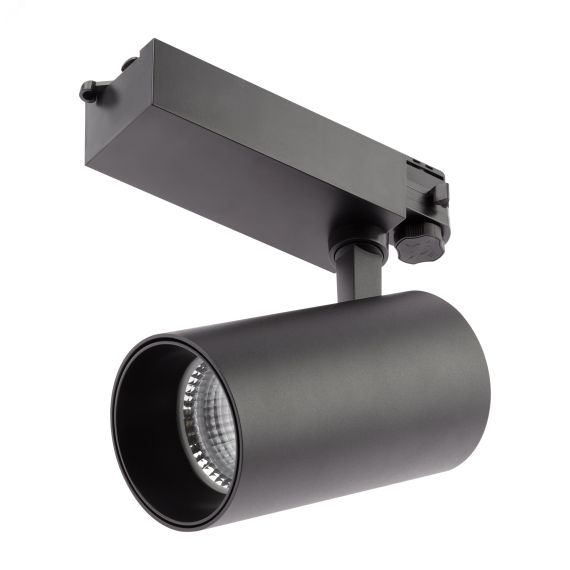 Светильник трековый трёхфазный SТR-30-36-40K-B40 узкий луч 4000K черный ЭРА Б0049768